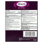 MiraLAX, Mix-In Pack, без зернистости, без добавок, 20 пакетиков по 17 г (0,5 унции)