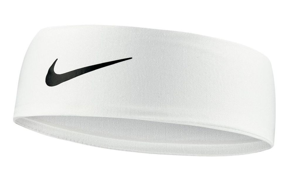 Резинка на голову Nike Fury Headband 3.0 - white/black