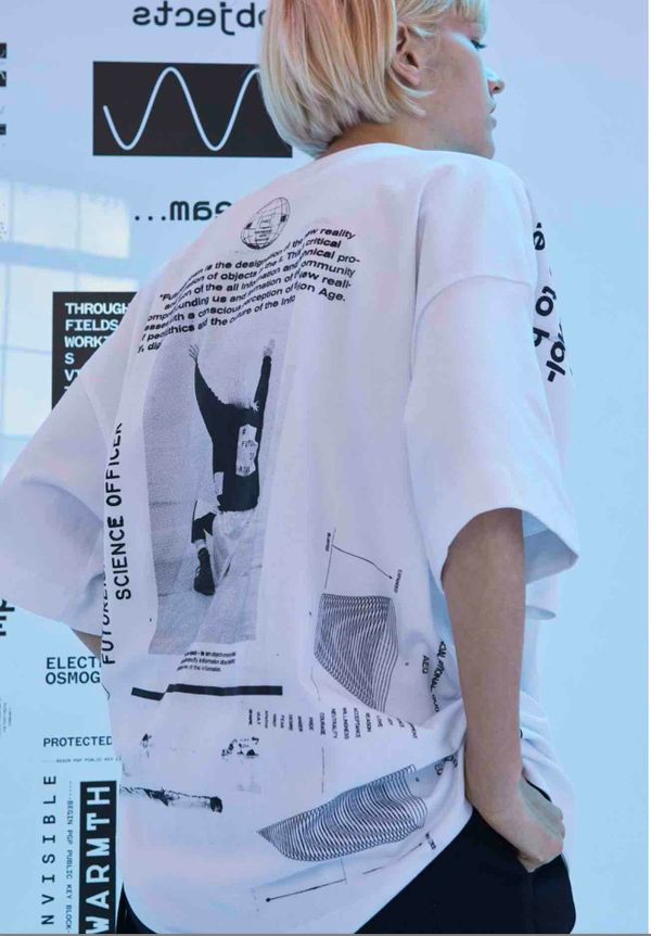 Футболка Futureisnown Human Empathy *Empathy collection Белая - фото 8