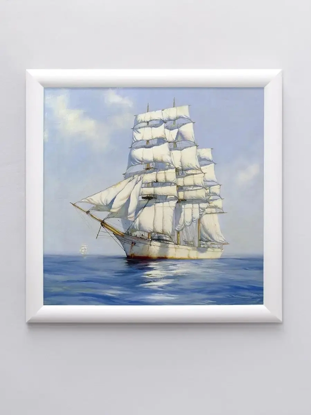 Картина на стену для интерьера на холсте 34*34 см