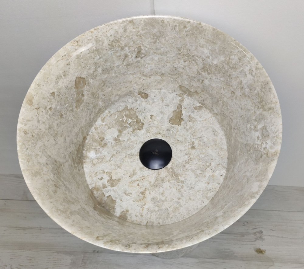 Раковина напольная из мрамора Pedestal MN-389 40*40*90