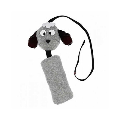 Игрушка "Шуршик Овца" (пушнина) - для собак (GoSi sh-08102)