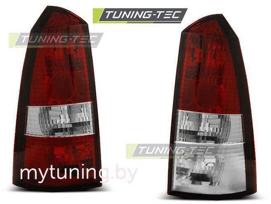 Задние фонари Ford Focus 1 red white