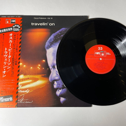 Винтажная виниловая пластинка LP Oscar Peterson Travelin On (Japan 1974) (Obi)