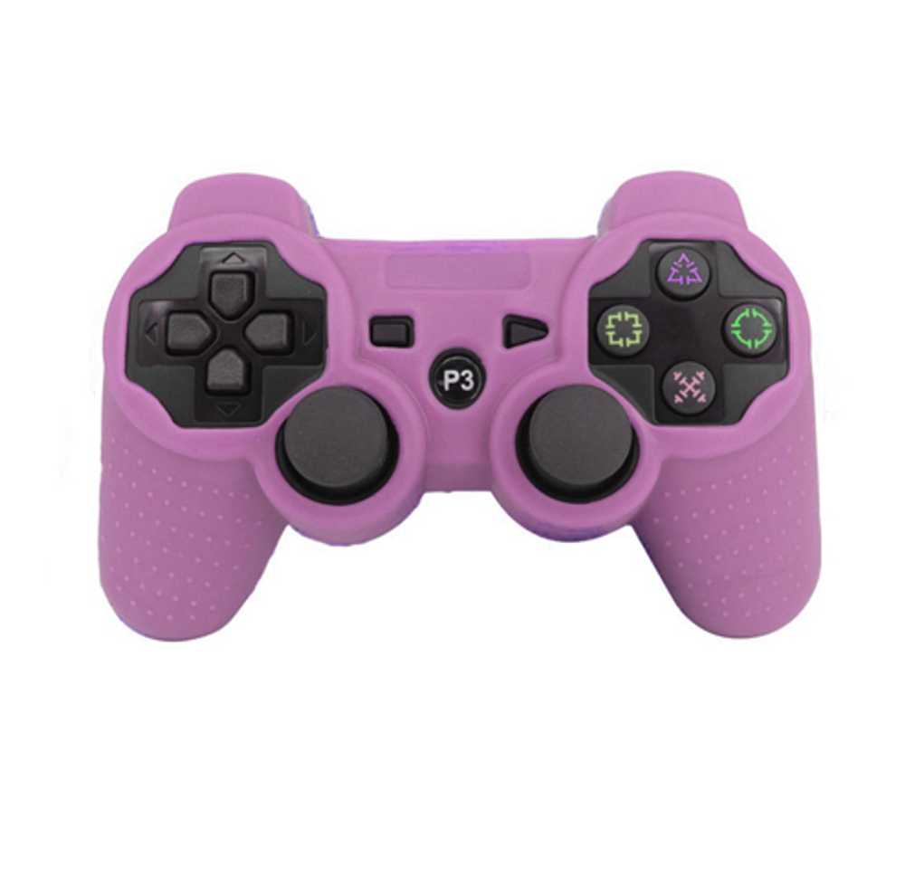 Чехол для беспроводного контроллера DualShock 3 (Сиреневый)