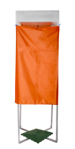 Душ дачный Д-135-П (135л) с подогревом Вихрь