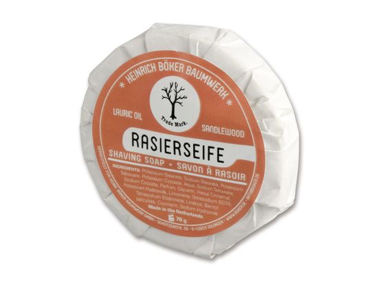 Мыло для бритья Boker Solingen, sandalwood