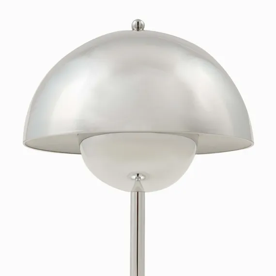 Настольный светильник Mary серебристый