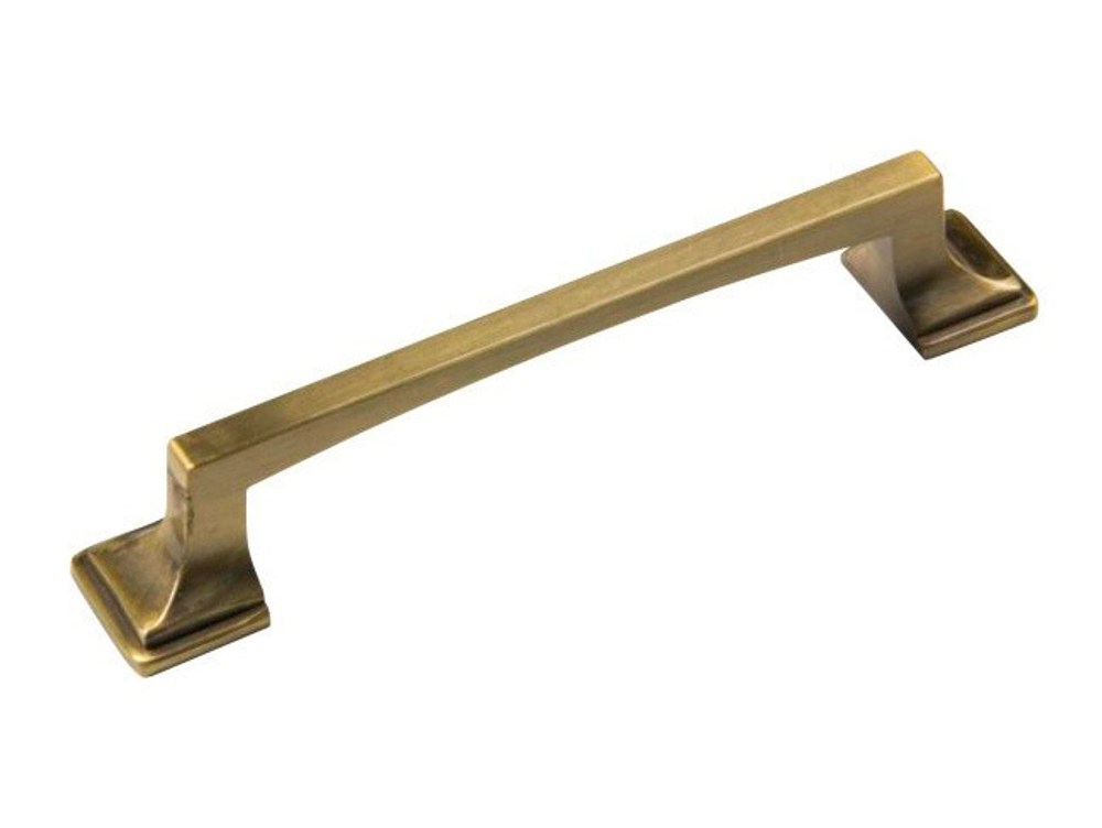 Ручка мебельная скобка EDSON 1400 ANTIQUE BRONZE 128мм /20