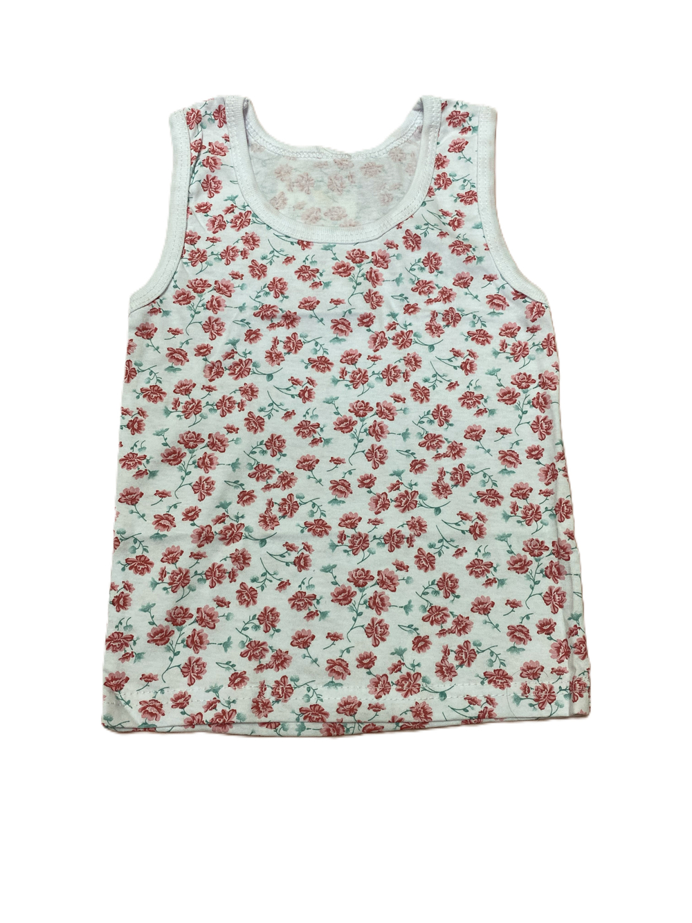 Майка на девочку из набивной кулирки на рост 86 см