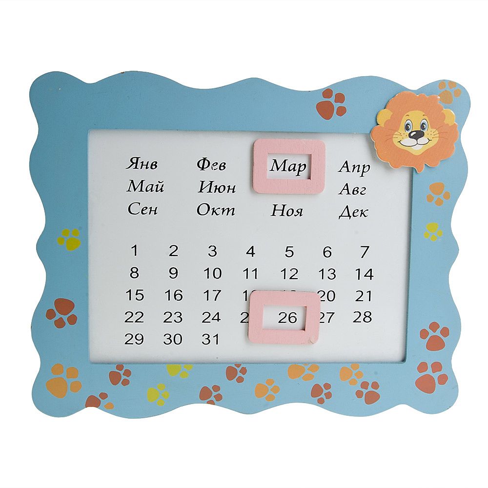 Календарь декоративный (с магнитами) " " 30*1*24,5см. (4вида) (транспортная упаковка)