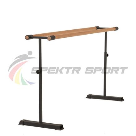 Переносной хореографический станок регулируемый Дубль Сталь, Дуб