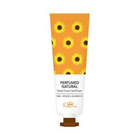 PRETTY SKIN КРЕМ ДЛЯ РУК С ЭКСТРАКТОМ ПОДСОЛНЕЧНИКА ПАРФЮМИРОВАННЫЙ PERFUMED NATURAL HAND CREAM SUNFLOWER, 30 ML