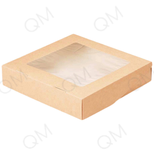 Контейнеры на вынос ECO TABOX 1555 PRO склеенные с окном 200x200x50 мм