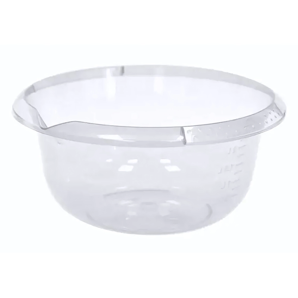 Миска с мерным делением 4л (прозрачный)