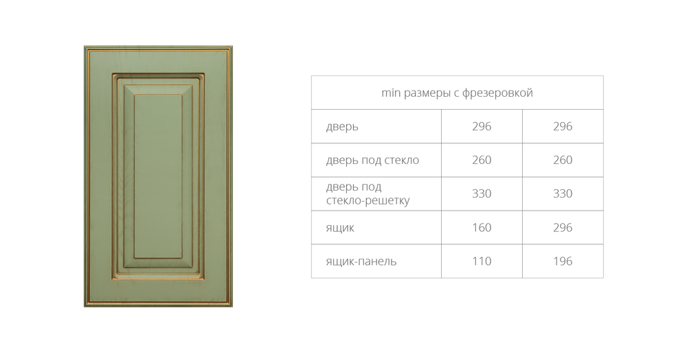 Фасад патинированный рис. 68