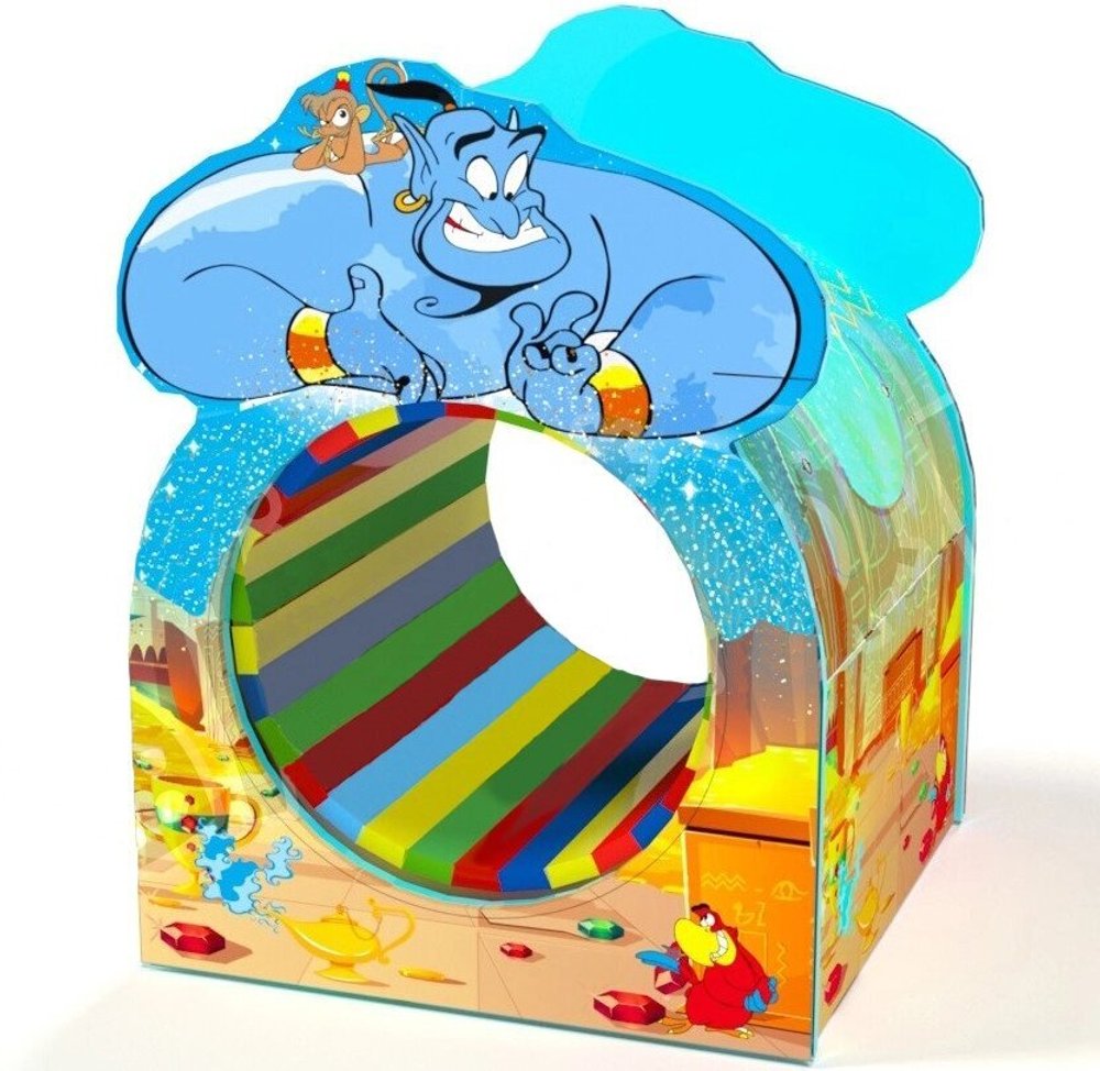 Веселое колесо (120х120х150 см) с механическим приводом