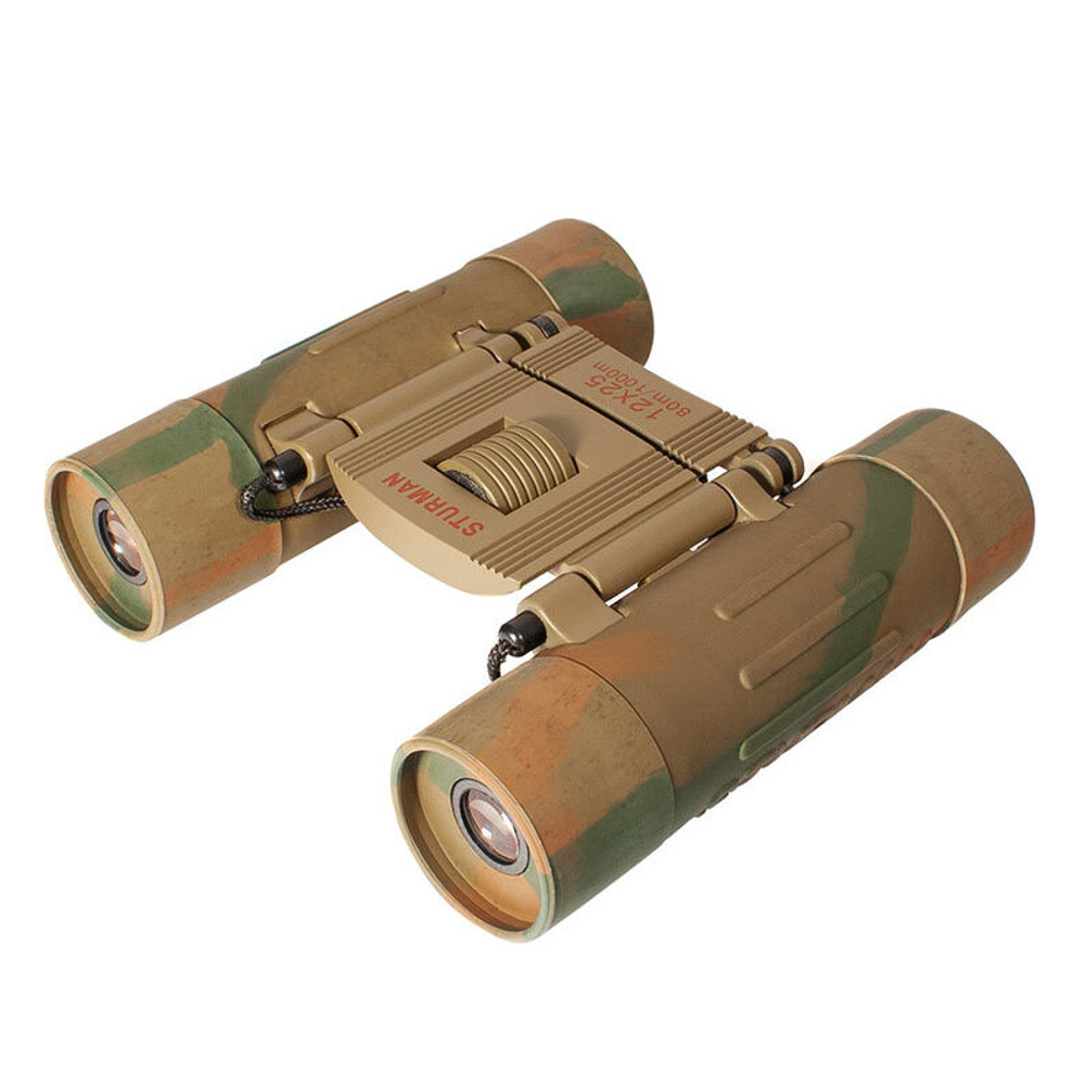 Бинокль STURMAN 12x25, зеленый