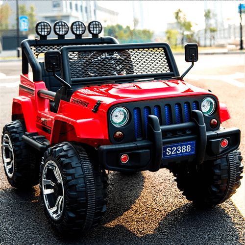 Электромобиль детский "JEEP 4WD",12V,красный