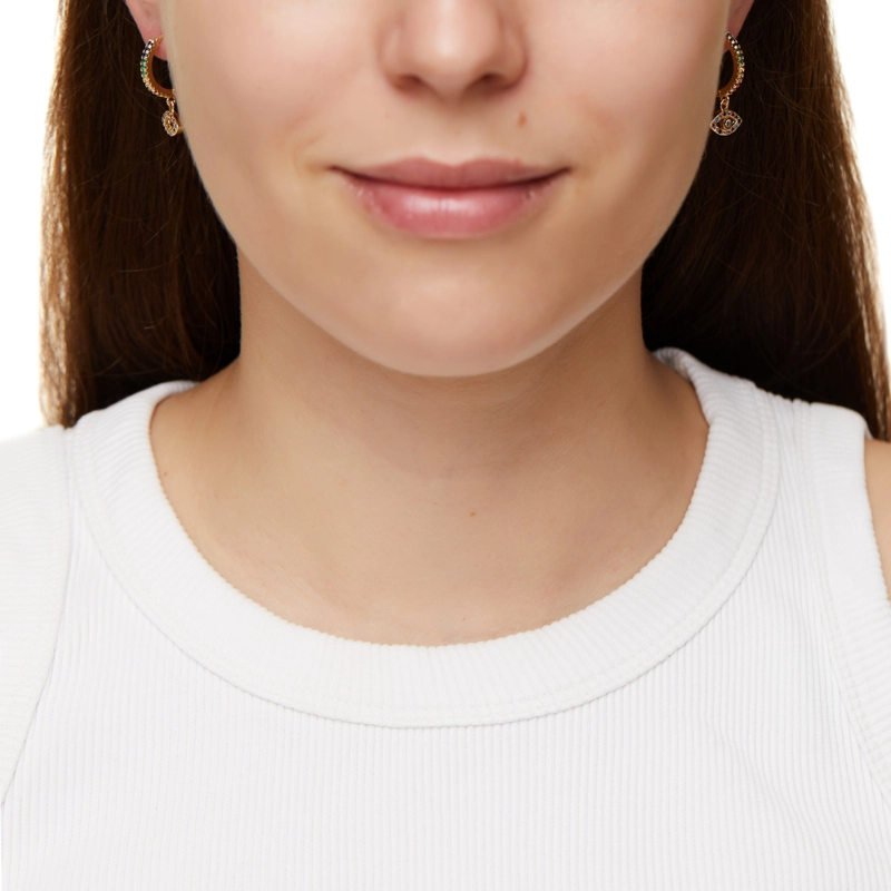 Серьги Мульти Глаза