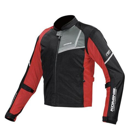 Мотокуртка женская Komine JK-1171 Black/Red WL