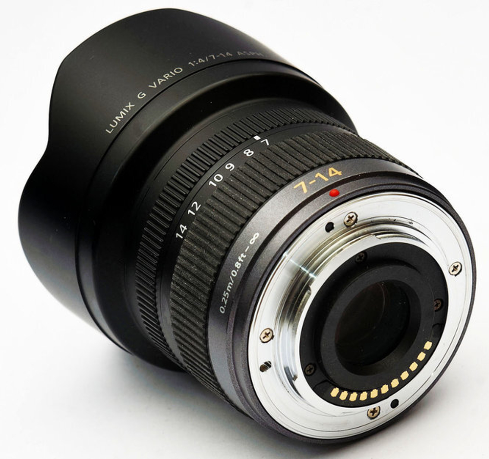 Объектив Panasonic 7-14mm f/4.0 Aspherical (H-F007014E), черный