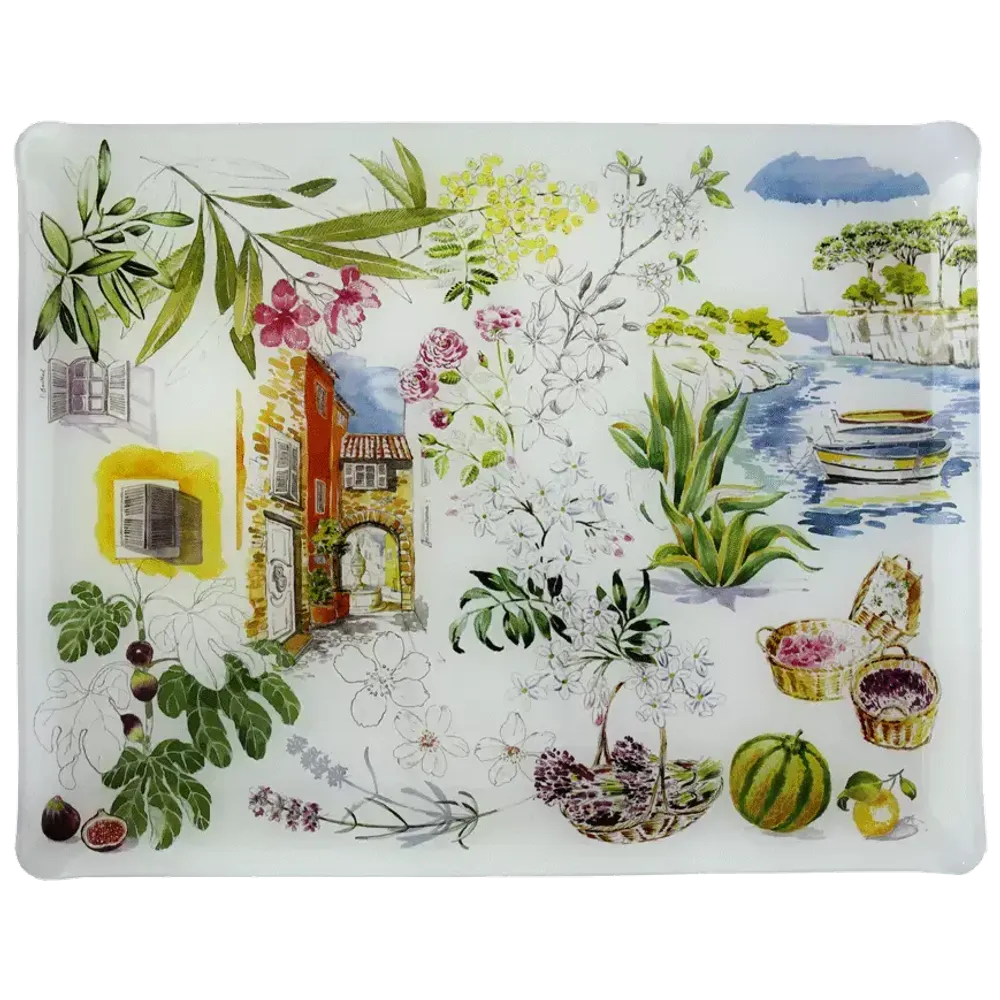 Поднос сервировочный Gien Toscana (46.4 x 36.4 см)