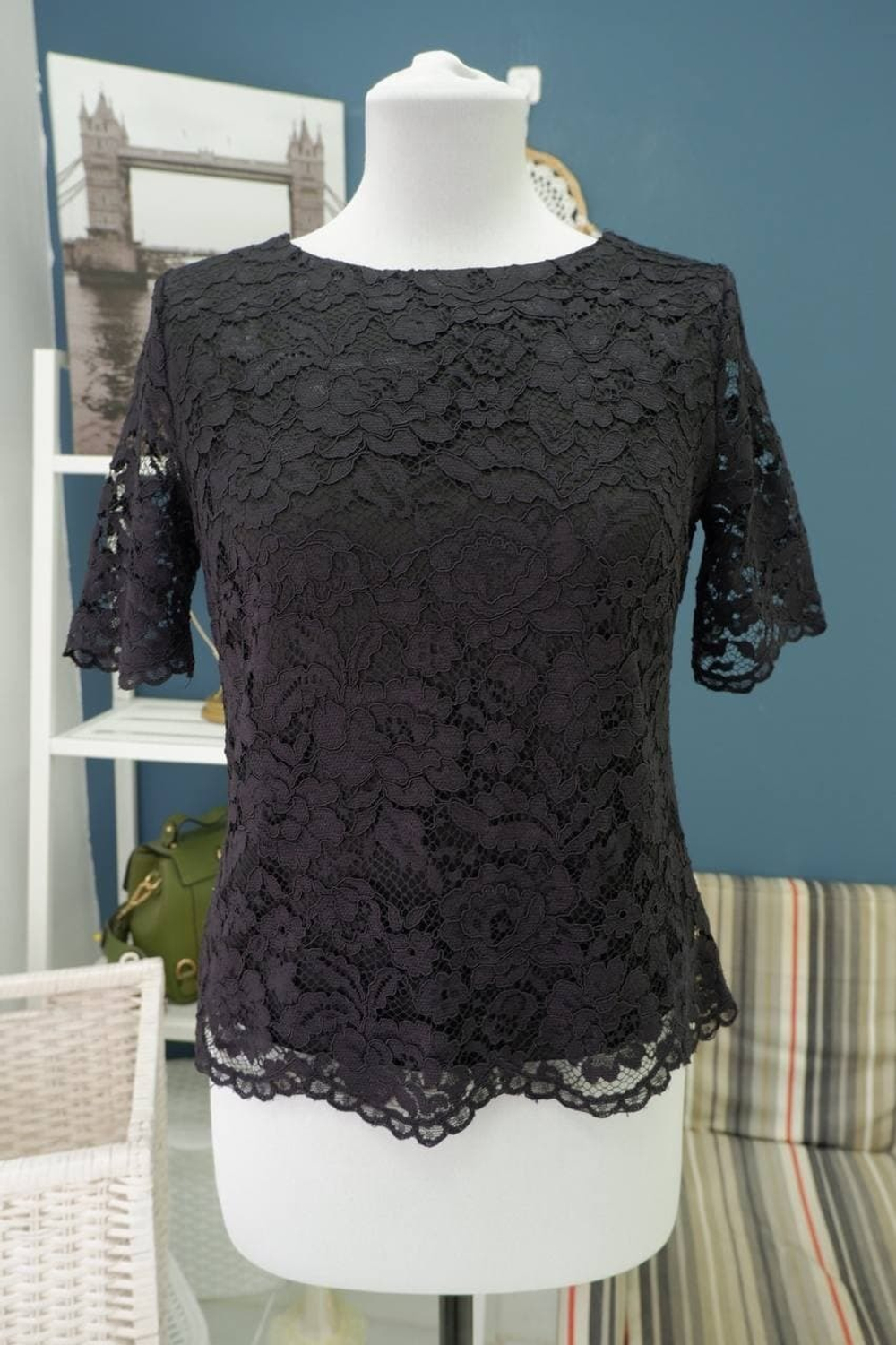 Блуза INCITY кружевная 44 размер