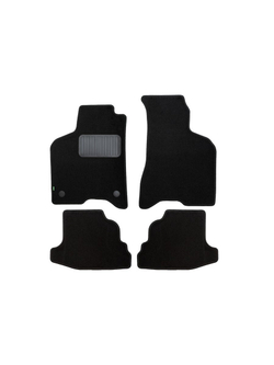 Коврики в салон для VOLKSWAGEN Lupo 1998-2005, хэтчбек, 4 шт. (текстиль) KLEVER02514001210KH