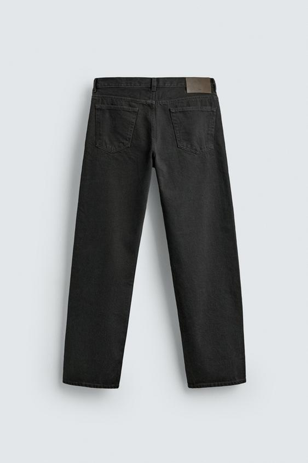 ZARA ДЖИНСЫ STRAIGHT-LEG, УТИНО-ЗЕЛЕНЫЙ