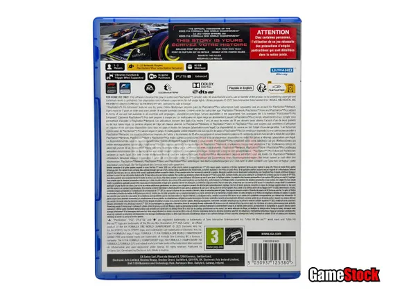 PS5 F1 2025 (Б/У, Английская версия, PPSA-24662)