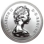 1 доллар. 300 лет кораблю "Грифон". Канада. Серебро. 1979 г. BrUNC