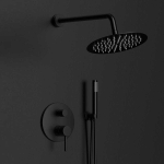 Душевой комплект Vincea Desire VSFW-1D1MB, встраиваемый, 2 режима, черный