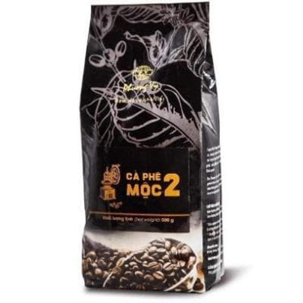 Кофе в зернах MOC 2 (СA PHE MOC №2) 500 г для кофемашин - Phuong Vy, Vietnam
