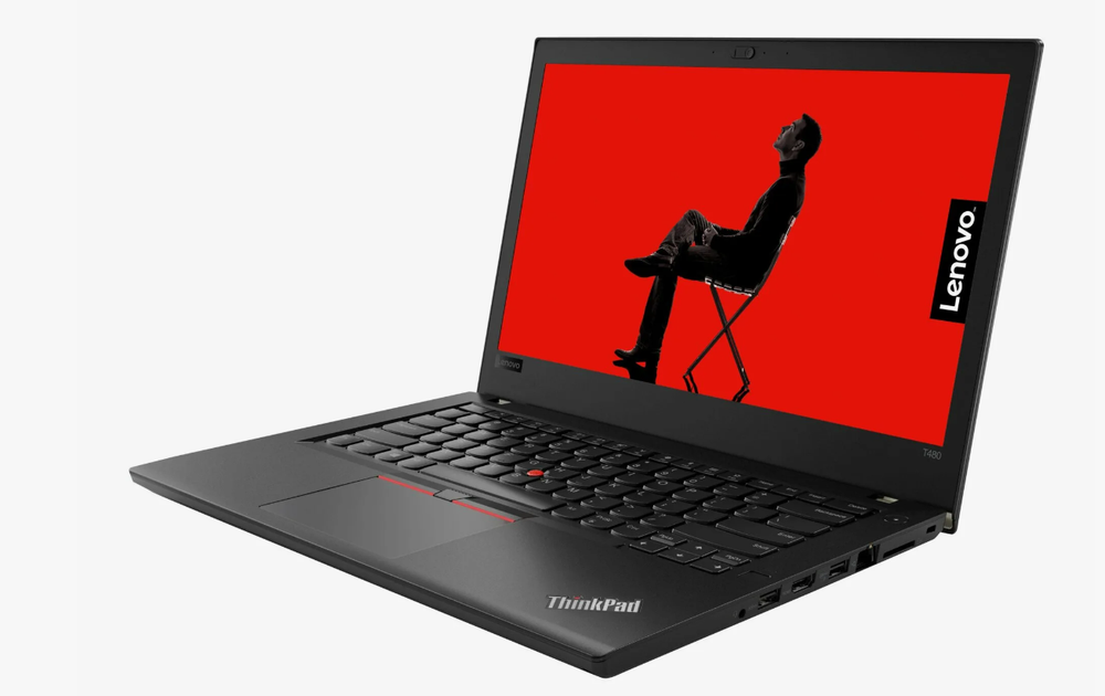 14" Ноутбук Lenovo ThinkPad T480 (1920x1080, Intel Core i5-8350u, RAM 16ГБ, SSD 256ГБ, Intel UHD Graphics 620, Win 10Pro)
