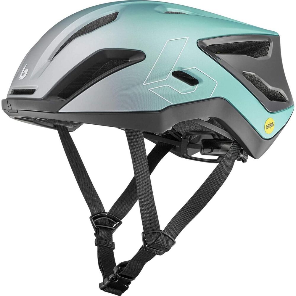 Арт 32244 Шлем велосипедный EXO MIPS зел и сер метал L 59-62 см