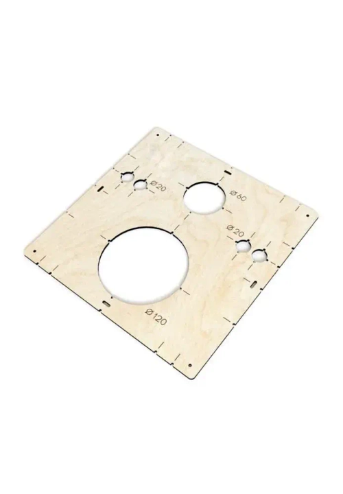 Шаблон для инсталляции 120 мм