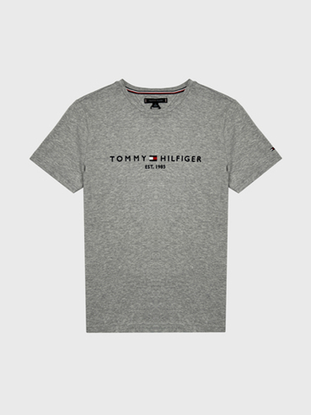Футболка Tommy Hilfiger Tommy Logo Slim Fit Cloud Heather