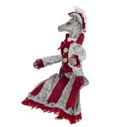 GAEM Игрушка набивная подвес "Лошадь", L15 W8 H36/21 см