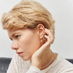 Серьги-кликеры СЕРДЕЧКО