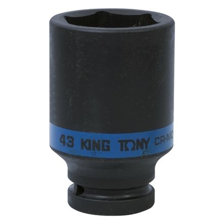 Цена на KING TONY (643543M) Головка торцевая ударная глубокая шестигранная 3/4", 43 мм