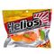 Твистер Credo 3,35'/8,5 см Lime & Orange 7шт. (HS-11-020) Helios