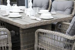 "Цесена" плетеный стол из искусственного ротанга