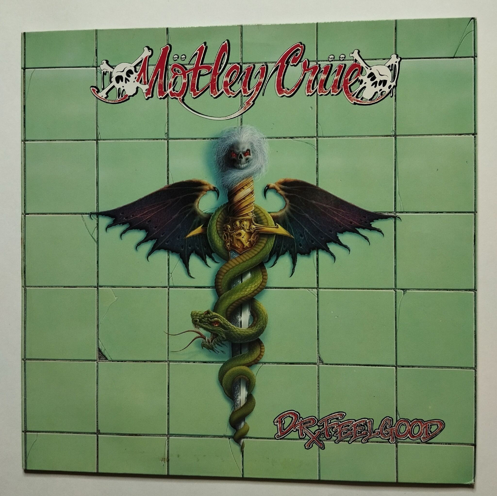 Винтажная виниловая пластинка LP Motley Crue Dr. Feelgood (Germany 1989)