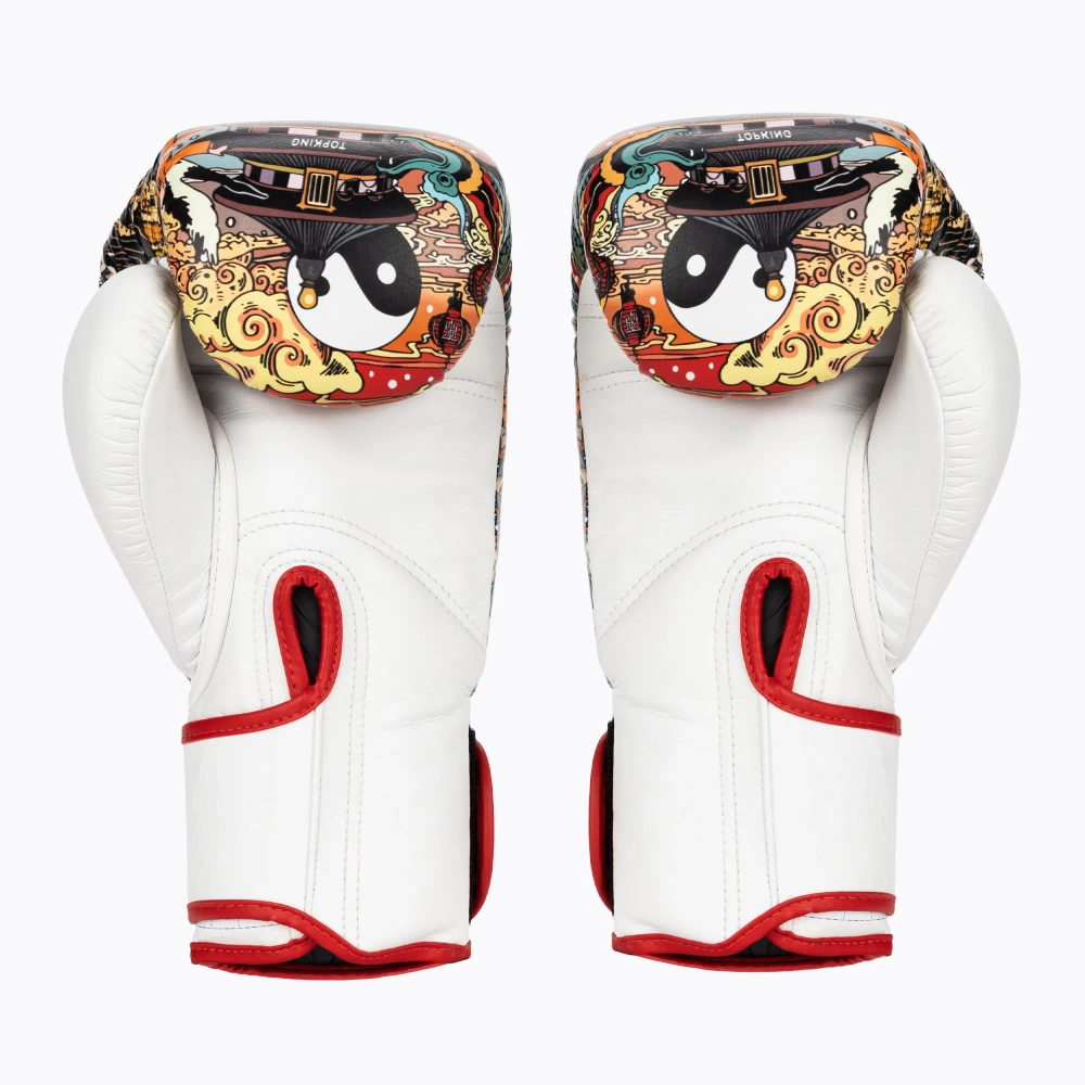 Боксёрские перчатки Top King Boxing Culture black/red TKBGCT-SL-2C3