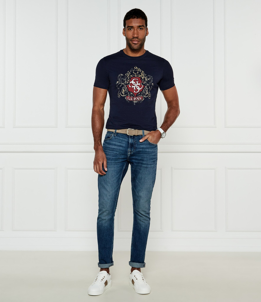 Футболка GUESS - темно-синий(M4BI49 KCHA1)