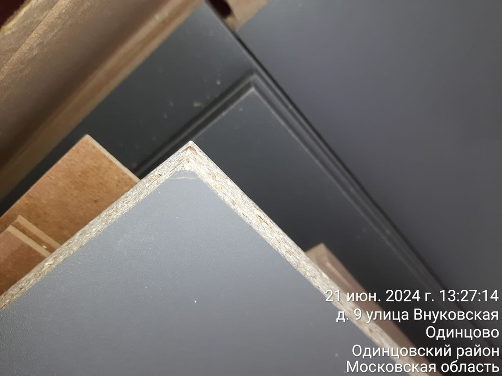 Комод Нуар Серый/Дуб Сонома 94х41х117 Дисконт (Невозвратный товар!)