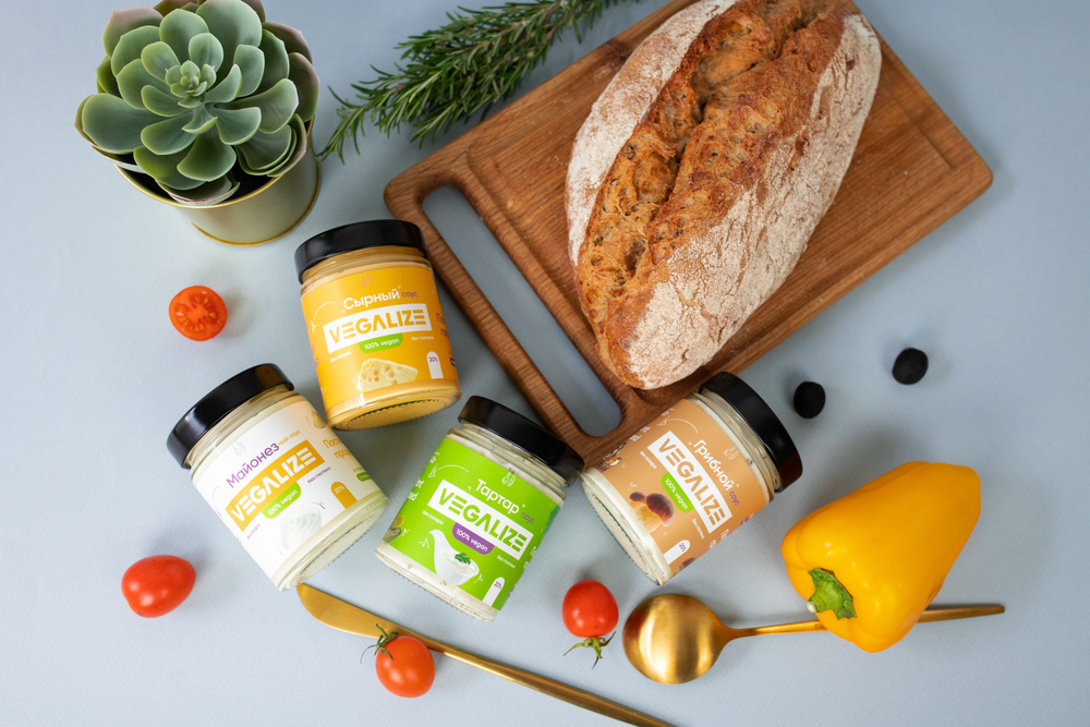 Соус Грибной без сахара и глютена VEGALIZE 240 г низкокалорийный, для пиццы, макарон и салата