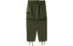 Штаны A BAPE Mititary Wide Cargo Pants, 1I30-152-020