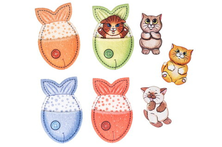 Игра на липучках "Котята"